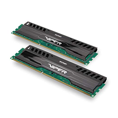 Patriot Memory Viper 3 Black Mamba DDR3 1600 16GB (2x8GB) C9 Kit Memoria de Juego XMP 1.3 Negro PV316G160C9K