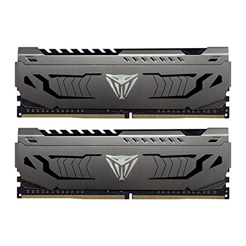 Patriot Memory Viper Steel DDR4 3000 16GB (2x8GB) CL16 Kit de Memoria RAM Alto Rendimiento Gris