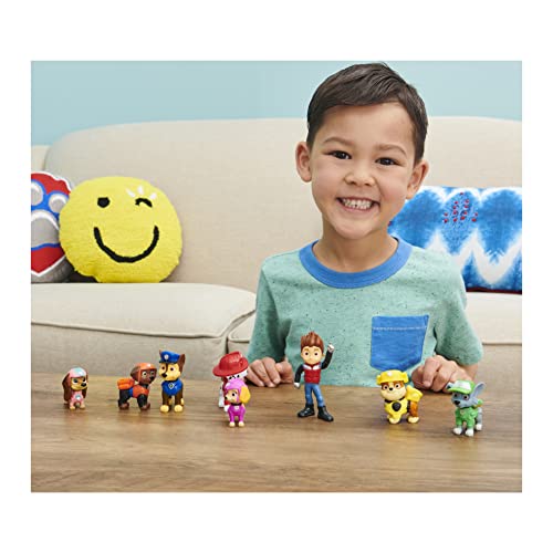 PAW PATROL Liberty Joins The Team Paquete de Regalo de 8 Figuras con Figura Coleccionable Exclusiva, Juguetes para niños a Partir de 3 años