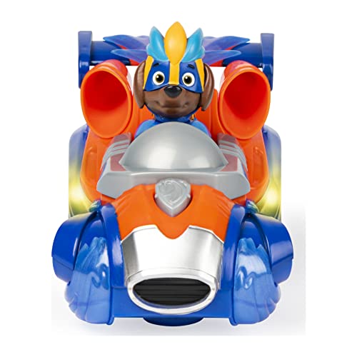 PAW Patrol Mighty Pups Charged Up Vehículo Deluxe de Zuma con Luces y Sonidos