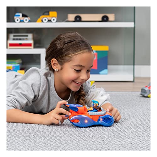 PAW Patrol Mighty Pups Charged Up Vehículo Deluxe de Zuma con Luces y Sonidos