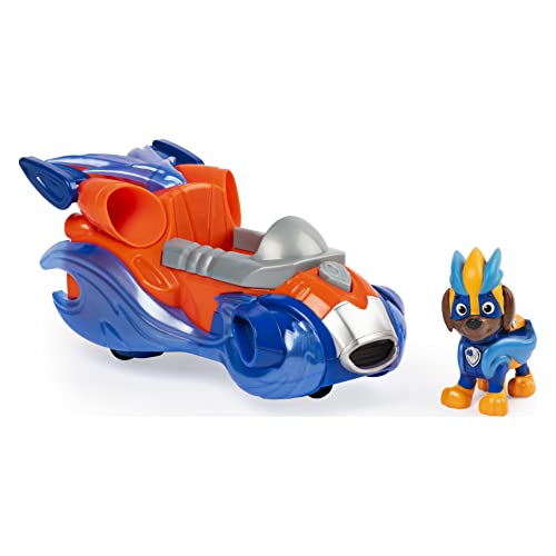 PAW Patrol Mighty Pups Charged Up Vehículo Deluxe de Zuma con Luces y Sonidos