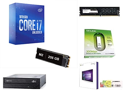 'PC Desktop Gaming Quad Core AMD A10 7860 K 4.0 GHz AMD Radeon R7/Licencia Windows 10 Professional/Wifi/650 W Modular/RAM 8 GB 1600 MHz/HD 1TB SATA III/Monitor LED 22/Teclado y Ratón LED/Completo