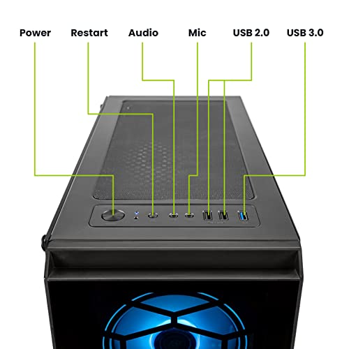 PC Megaport Ordenador PC AMD Athlon 3000G 2X 3.50GHz • AMD Radeon Vega 3 • 8GB DDR4 RAM • 240GB SSD • Windows 10