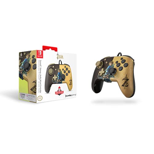 PDP - Nintendo Switch Faceoff Deluxe+ Audio Wired Controller Zelda (Nintendo Switch)