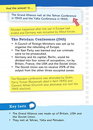Pearson REVISE Edexcel GCSE (9-1) History Superpower relations & the Cold War Revision Cards: (with free online Revision Guide and Workbook) for home ... 2022 exams (Revise Edexcel GCSE History 16)