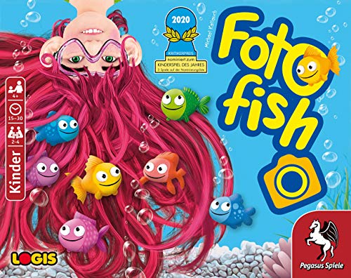 Pegasus Spiele 66100G – Foto Fish * Nominado Juego Infantil del año 2020 *