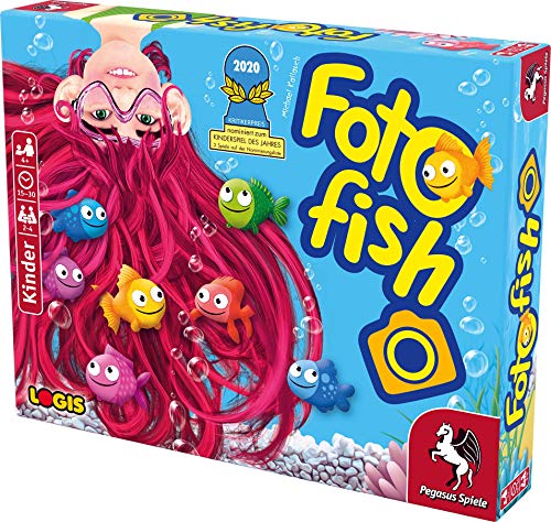 Pegasus Spiele 66100G – Foto Fish * Nominado Juego Infantil del año 2020 *