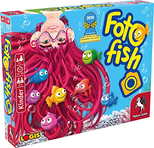 Pegasus Spiele 66100G – Foto Fish * Nominado Juego Infantil del año 2020 *