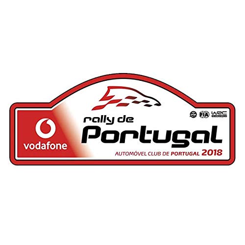 Pegatina Placa Fia WRC Rallye Portugal 2018 PR47