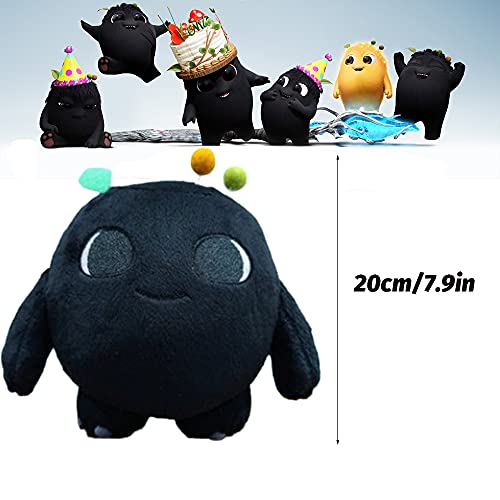 Peluche Kena Rot de 7,9 Pulgadas, Spirit Bridge, el Mismo muñeco de Peluche Suave Relleno de Juego, Elfo Negro, Regalos de Felpa Rellenos para niños, niñas y fanáticos de los Juegos