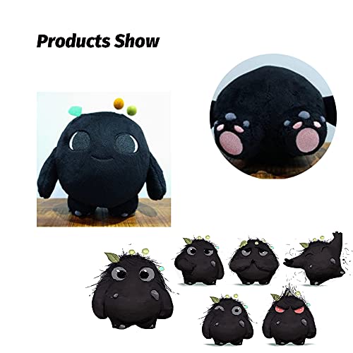 Peluche Kena Rot de 7,9 Pulgadas, Spirit Bridge, el Mismo muñeco de Peluche Suave Relleno de Juego, Elfo Negro, Regalos de Felpa Rellenos para niños, niñas y fanáticos de los Juegos