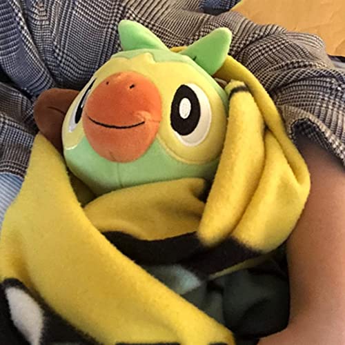 Peluche Pokemon Grookey, scorbunny Peluche, Pokemoned Sword Shield Sobble Scorbunny, Lindo Juego De Anime Juguetes Elf Muñeca De Peluche Regalos for Niños (Color : Verdant Ranger)