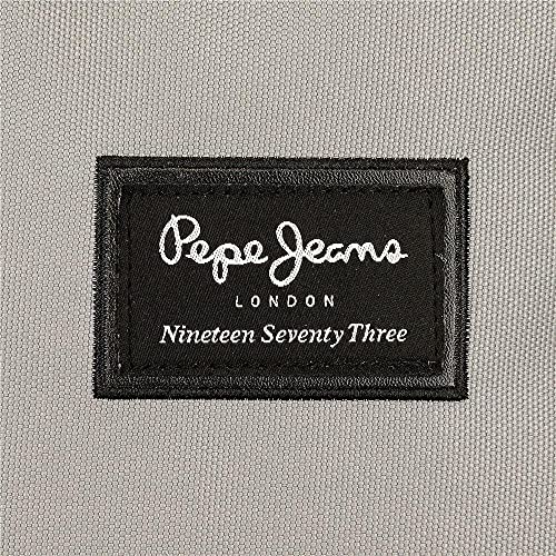 Pepe Jeans Aris Estuche Triple Gris 22x12x5 cms Poliéster