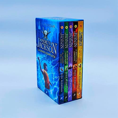 Percy Jackson y los dioses del Olimpo - La serie completa: (pack con: El ladrón del rayo | El mar de los monstruos | La maldición del Titán | La ... héroe del Olimpo) (Salamandra Bolsillo)