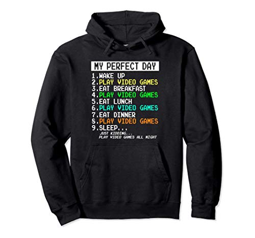 Perfect Day Gamer Gifts for Teen Boys - Video Games Men Sudadera con Capucha