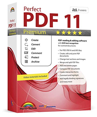 Perfect PDF 11 PREMIUM - PDF reading & editing software with OCR text recognition for Windows 11, 10, 8.1, 7