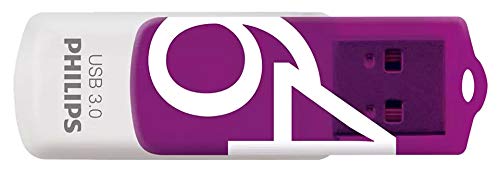 Philips Pendrive USB 3.0 64 GB - Vivid Edition (64 GB Paquete de 3 unidades) pen drive memoria memoria memoria lápiz de alta velocidad