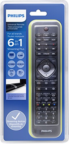 Philips SRP5016/10 - Mando a Distancia para televisores, Color Negro
