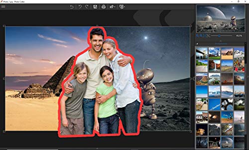 Photo Cut PRO for Windows 10, 8.1, 7 - Edit, remove and change the background from your pictures easily - get rid of unwanted objects - make collages - apply filters and other effects