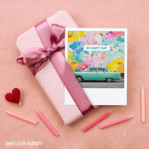 PICKMOTION La vida es impresionante, Set de postales, 8 postales fotográficas - Fotos de fotógrafos de Instagram, diseñadas en Berlín, Cumpleaños 4, BPK-0207-INT