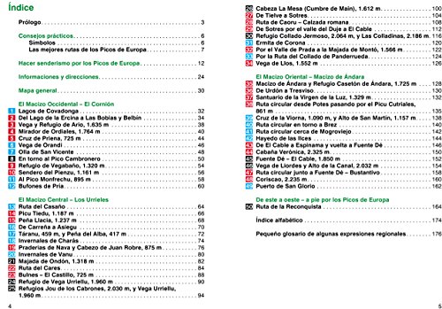 Picos de Europa. Las mejores rutas por valles y montañas. 50 excursiones. Guía Rother.