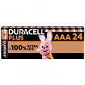 Pilas alcalinas AAA Duracell Plus, 1,5 V, LR03 MN2400, Paquete de 24