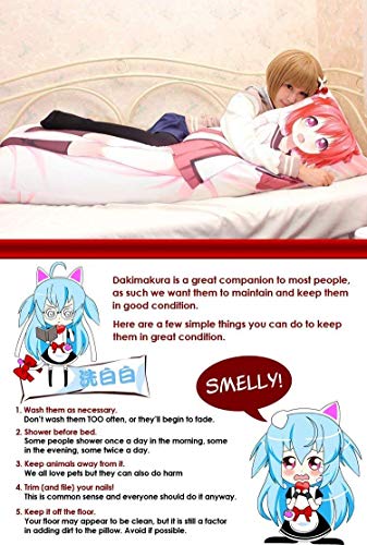 Pillow Case Cover Fundas para Almohada IBHSA Leonardo Watch and Zapp Renfro - Blood Blockade Battlefron Male 2 Way Tricot Pillowcases Decorativas para Almohada ULIIJWLC 150 x 50cm(59in x 19.6in)