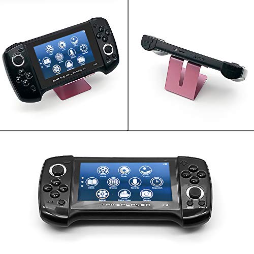 Pineapplen Consola de Videojuegos Consola de Videojuegos Retro X18Plus Consola de Juegos PortáTil de Mano Dual Rocker de 4.3 Pulgadas (Rojo)