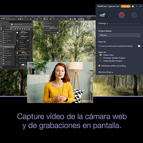 Pinnacle Studio 24 Ultimate | Software avanzado de edición de vídeo y grabación de pantalla | Ultimate | 1 Dispositivo | PC | Código de activación PC enviado por email