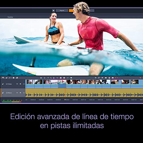 Pinnacle Studio 24 Ultimate | Software avanzado de edición de vídeo y grabación de pantalla | Ultimate | 1 Dispositivo | PC | Código de activación PC enviado por email