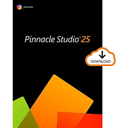 Pinnacle Studio 25 | Software de edición de vídeo y grabación de pantalla | Standard | 1 Dispositivo | PC | Código de activación PC enviado por email