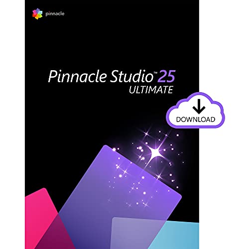 Pinnacle Studio 25 Ultimate | Software avanzado de edición de vídeo y grabación de pantalla | 1 Dispositivo | Código de activación PC enviado por email