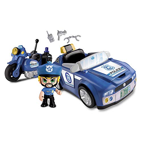 Pinypon Action- Policía Vehículos de Acción, para niños y niñas a Partir de 4 años, Multicolor (Famosa 700014495) , color/modelo surtido