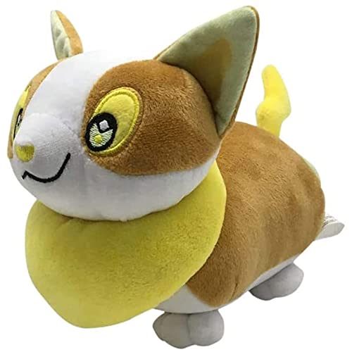 PIPIXIA Peluche Pokemon Grookey,Scorbunny Peluche, Pokemoned Sword Shield Sobble Scorbunny, Lindo Juego De Anime Juguetes Elf Muñeca De Peluche Regalos for Niños (Color : Dog, Size : 28cm)