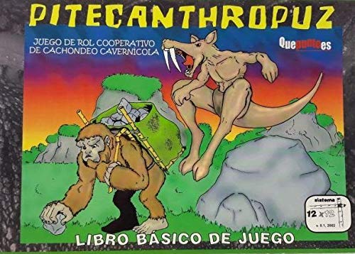 Pitecanthoropuz. Juego De Rol Cooperativo De Cachondeo Cavernícola