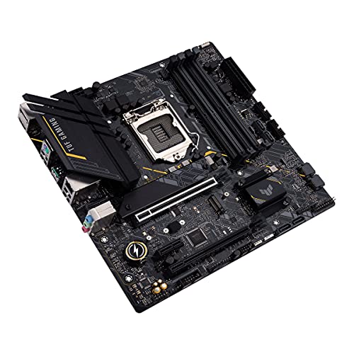 Placa ASUS TUF Gaming B560M-E,Intel,1200,B560,4DDR4,128GB,HDMI+DP,GBLAN,6SATA3+2M.2,2XM.2,6USB3.2,MATX