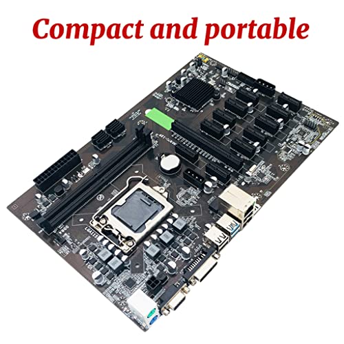 Placa base B250 BTC CPU minero placa base DDR4 12 PCI-E tarjeta gráfica soporte LGA 1151 GPU 4xSATA criptomoneda minería b250 Minería Experto lga 1151 b250 placa base gpu para minería