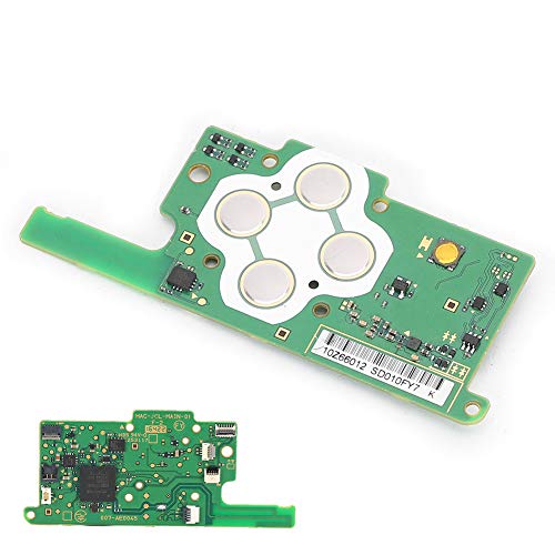 Placa base de Gamepad, placa base de circuito izquierdo de Gamepad, placa base de repuesto, placa de controlador de interruptor de ABS + metal, placa base de manija de módulo de circuito para placa