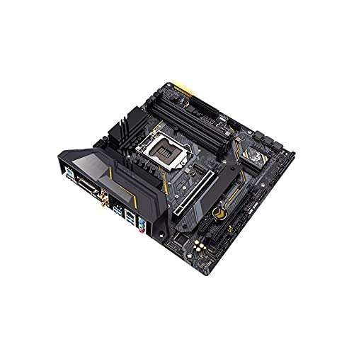 Placa Base del Juego Fit for ASUS TUF Gaming B460M-PLUS (WI-FI) Matx Intel B460 DDR4 WiFi 6, SATA 6 Gbps, USB 3.2 Gen 1 128G LGA 1200 CPU Placa baseJuego de Placa Base