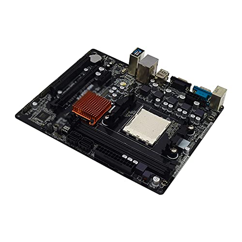 Placa base para juegosN68-GS4 FX, Fit for Asrock Socket AM3 + AMD A68H, placa base usada de escritorio, compatible con memoria DDR3 de doble canal, placa base SATA2 USB2.0 para PCJuego de placa base