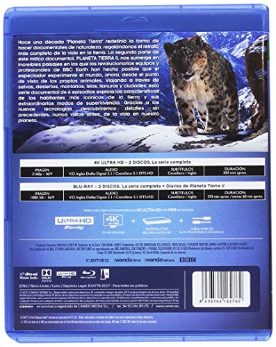 Planeta tierra II UHD + BD [Blu-ray]