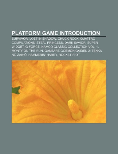 Platform Game Introduction: Survivor, Lo: Survivor, Lost in Shadow, Chuck Rock, Quattro compilations, Steal Princess, Dark Savior, Super Widget, ... Tenka no Zaiho, Hammerin' Harry, Rocket Riot