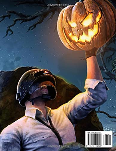 PlayerUnknown's Battlegrounds Halloween Coloring Book: The Fantastic Halloween Coloring Book Present for Children & Kids, or Wonderful Halloween Gift for Toddlers.