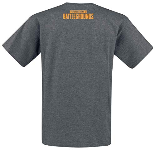 Playerunknown's Battlegrounds PUBG - Evolution Camiseta Gris/Melé XL