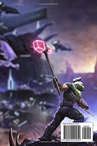 Playing Game Doom Eternal Tutorials Notebook: Notebook|Journal| Diary/ Lined - Size 6x9 Inches 100 Pages