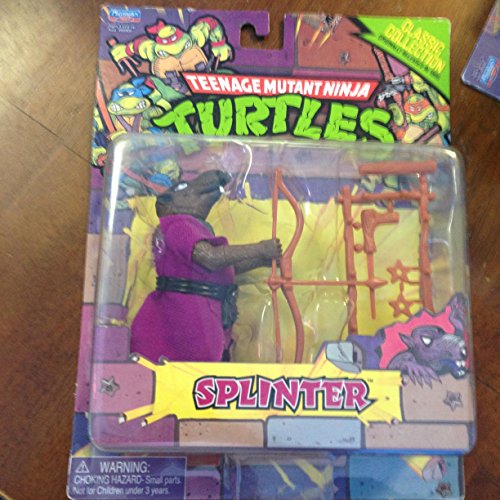 PlayMates Teenage Mutant Ninja Turtles Classic Collection Figura de acción Splinter