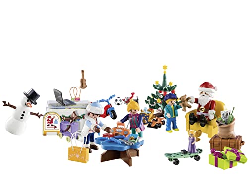 PLAYMOBIL Christmas Calendario de Adviento Navidad en la Juguetería, A partir de 4 años (70188)