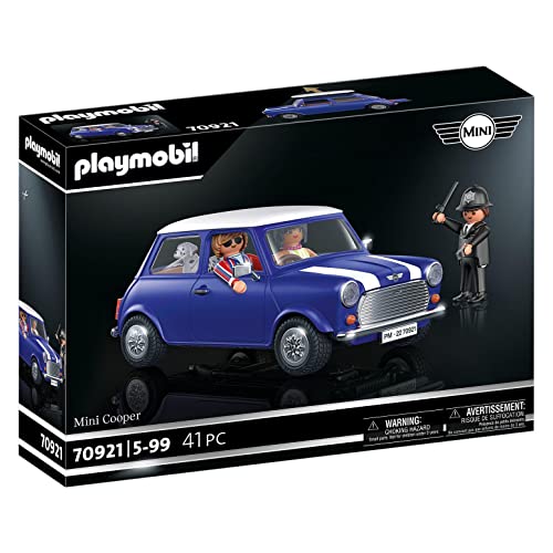 PLAYMOBIL Classic Cars 70921 Mini Cooper, Coche Coleccionable para Adultos y Coche de Juguete para niños, A Partir de 5 a 99 años