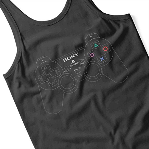 Playstation 2 Dual Analog Gaming Controller Men's Vest